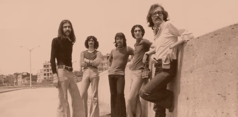 Cem Karaca ve Dadaşlar, 1971. Fotoğraf: Fehiman Uğurdemir.