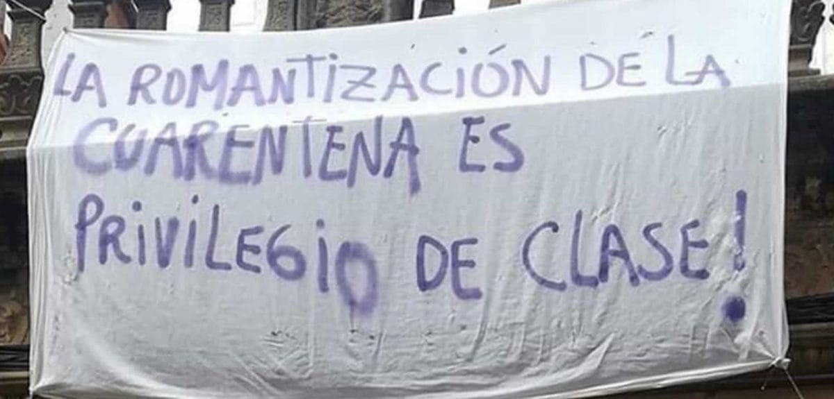 "Karantinanın romantize edilmesi bir sınıf ayrıcalığıdır"