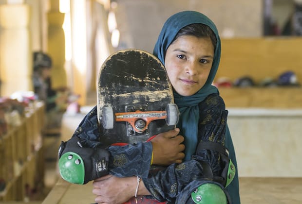 Afganistan'ın kaykaycı kızları