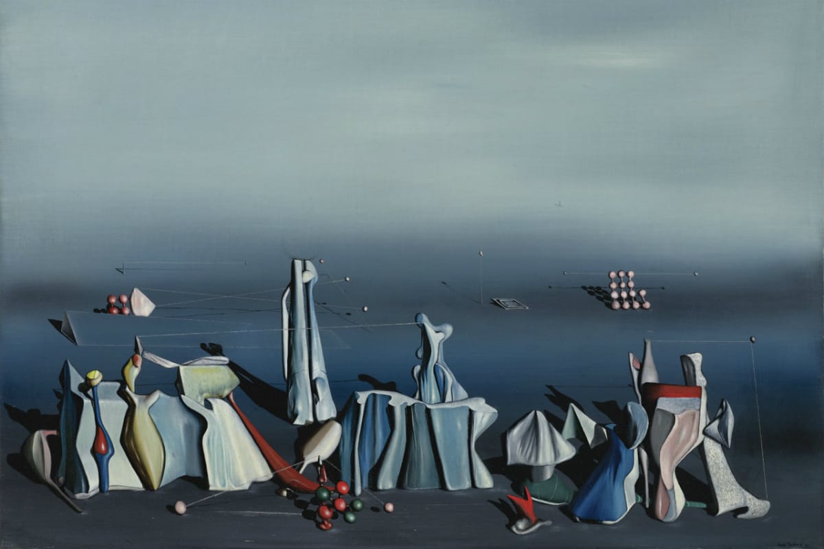 Yves Tanguy'nin nesnelerindeki mekânsal başkalık