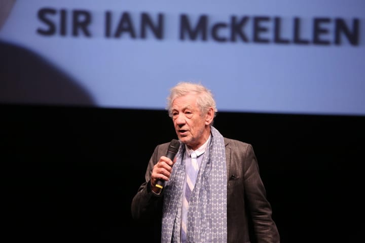 Ian McKellen. Fotoğraf: Ersin Durmuş. "Günah Keçisi Tercüman"