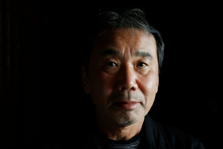 Haruki Murakami. Fotoğraf: Murdo Macleod, The Guardian