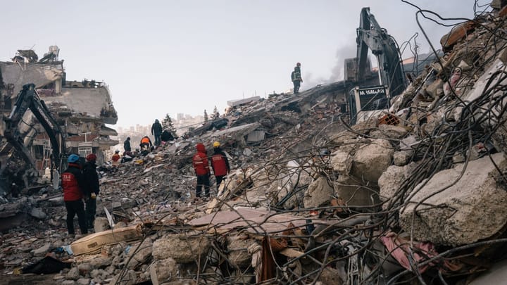 Kahramanmaraş, 9 Şubat 2023. Fotoğraf: Alice Martins, The Washington Post.