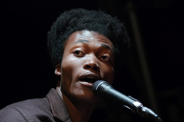Benjamin Clementine. Haldern Pop Festival, 2014. Fotoğraf: Rainer Knäpper.