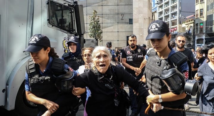 Emine Ocak. Fotoğraf: Hayri Tunç / AFP.