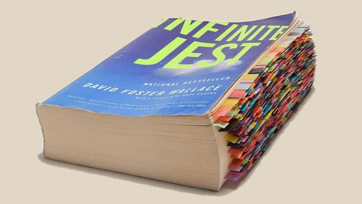 (Infinite) Jest oldu: Bitmeyen bir kitabın biteyazan çevirisi üzerine