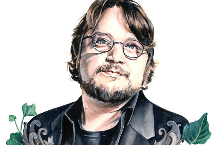 Guillermo Del Toro. İllüstrasyon: Brianna Ashby