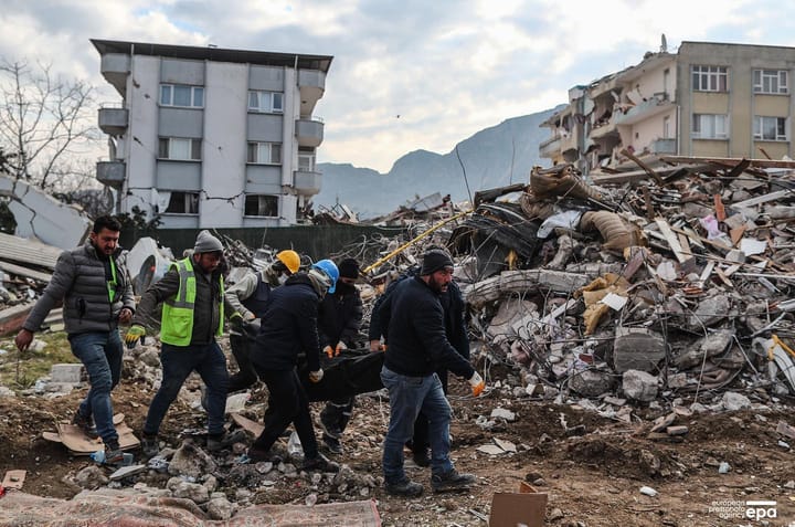 Hatay, 11 Şubat 2023. Fotoğraf: Erdem Şahin, EPA Photos.
