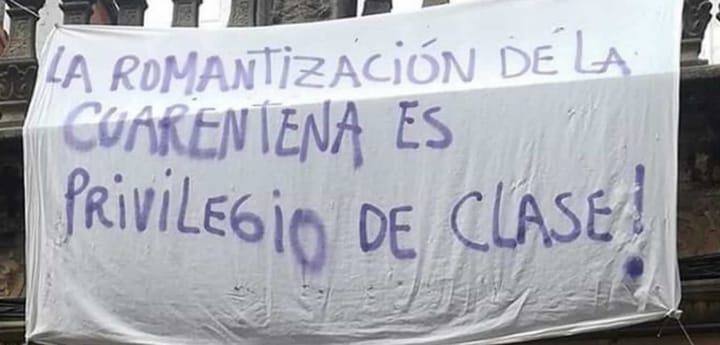 "Karantinanın romantize edilmesi bir sınıf ayrıcalığıdır"