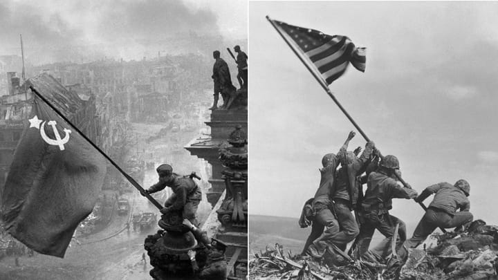 Yevgeny Khaldei & Joseph Rosenthal