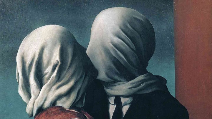 ÂŞIKLAR, René Magritte. Paris, 1928.