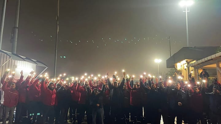 Direnişin sofrasında biz varız