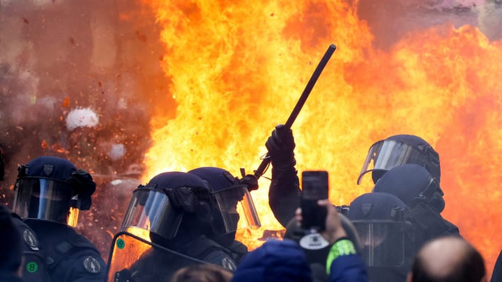 Paris, 11 Şubat 2023. Fotoğraf: Yves Herman, Reuters.