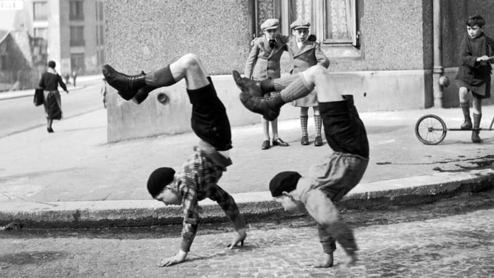 Paris, 1934. Fotoğraf: Robert Doisneau.
