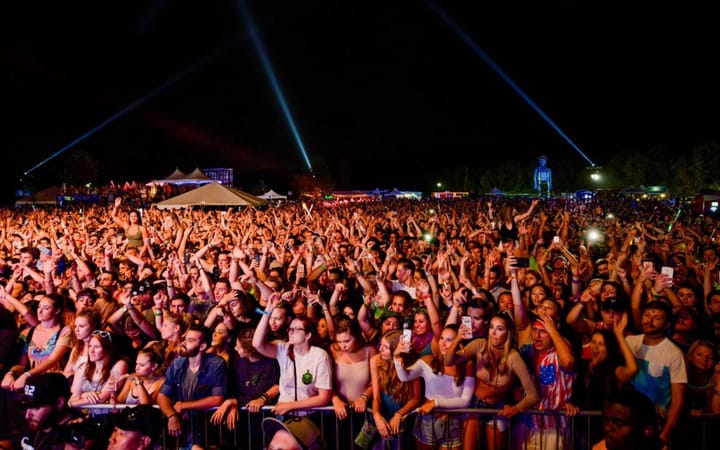 Thrival Festival. Fotoğraf: Tony Piscitelli