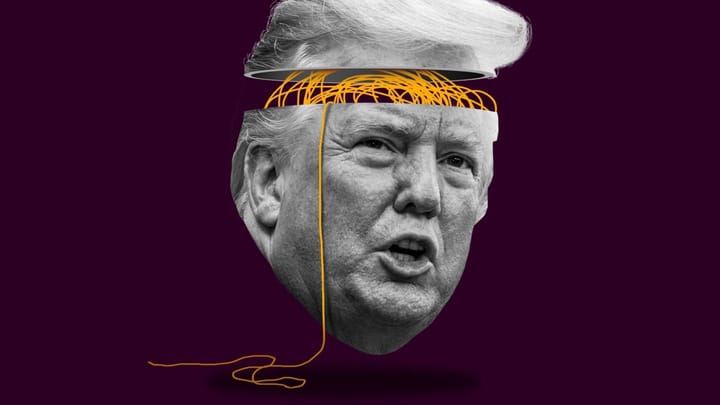 Donald Trump. İllüstrasyon: Nathalie Matthews Romo.