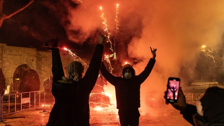 Saraçhane, 19 Mart 2025. Fotoğraf: Erdem Şahin, EPA IMages.
